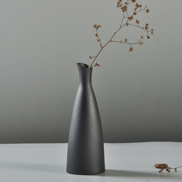 Black Glaze Vase